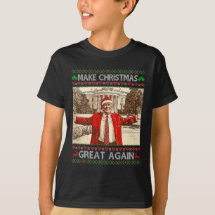 T-shirt Trump amusant faire de Noël une grande nouvelle fa