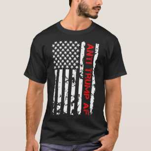 T-shirt Trump Anti Af, Trump Et Trump
