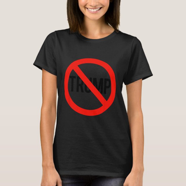 T-shirt Trump - Anti Trump (Devant)