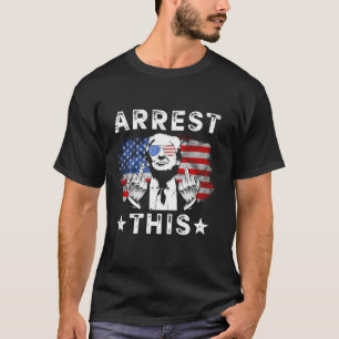 T-shirt Trump arrête ce drôle Trump 2024 condamné Felon