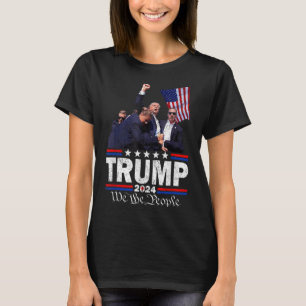 T-shirt Trump Asination Bloody Oreille Bleeding Butler Pa 