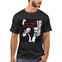 Trump Assination Lineart, Sang dedans, Sang dehors