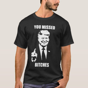 T-shirt Trump Attaque Trump Contre Trump Lutte Pour L'Amér