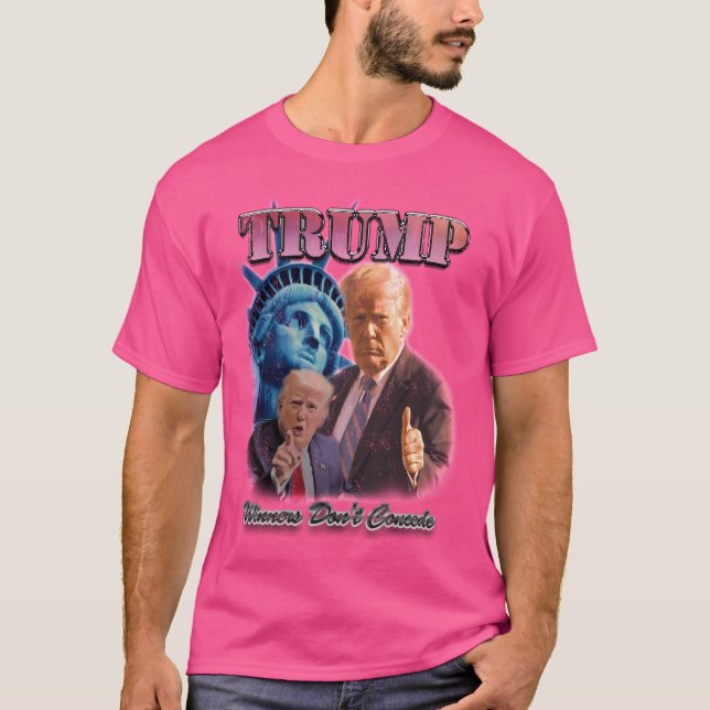 T-shirt Trump Bootleg Vintage Tee (Devant)