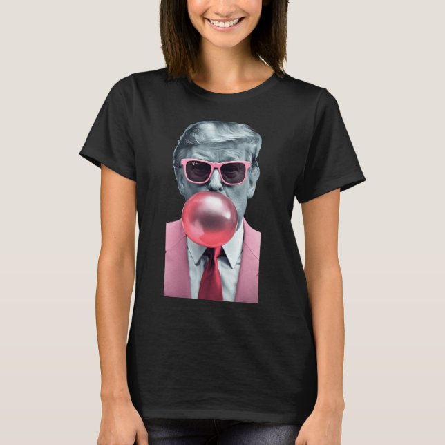 T-shirt Trump Bubble Gum Yum (Devant)