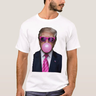 T-shirt Trump Buble Gum Rose