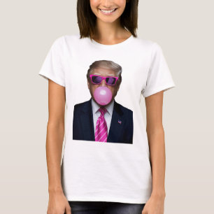 T-shirt Trump Buble Gum Rose