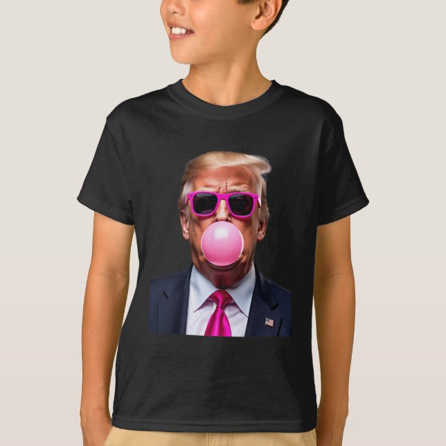 T-shirt Trump Buble Gum Rose (Devant)