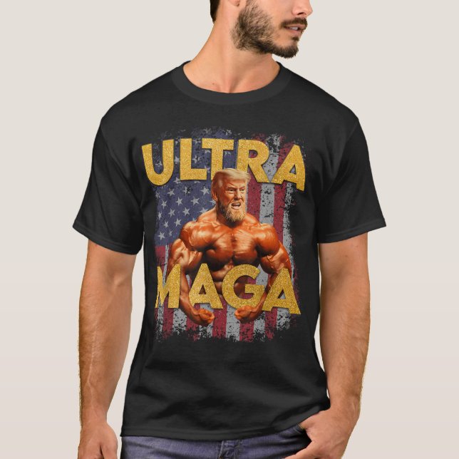 T-shirt Trump Buff Ultra Maga (Devant)