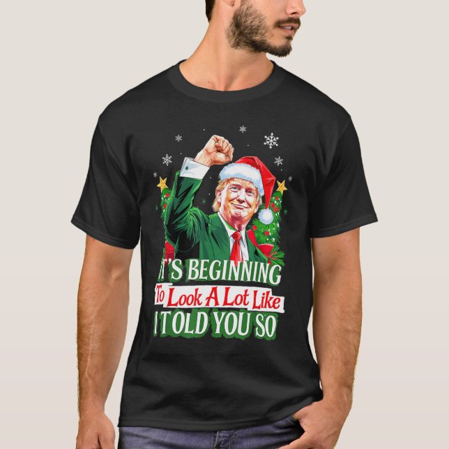 T-shirt Trump, ça commence à ressembler beaucoup à ce que  (Devant)