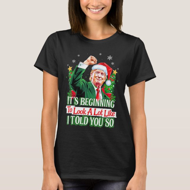 T-shirt Trump, ça commence à ressembler beaucoup à ce que  (Devant)