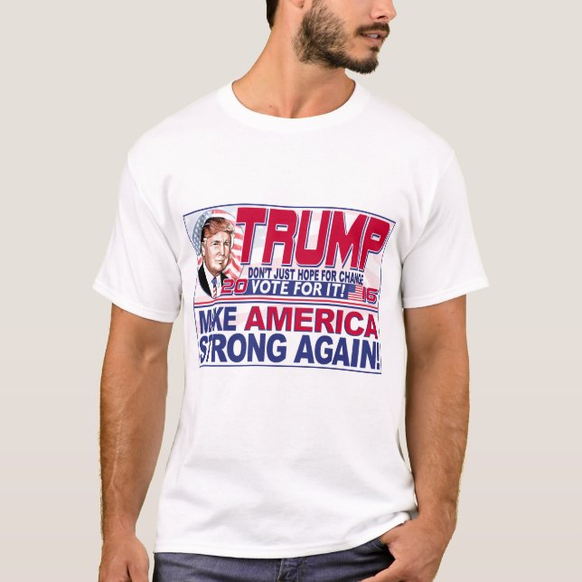 T-shirt Trump ce 2016 (Devant)