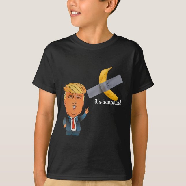 T-shirt Trump, c'est la banane (pour l'échelle) Starship F (Devant)