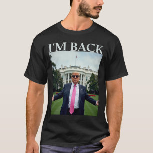 T-shirt Trump Chirts Pour Hommes 2025 Trump A Remporté Le 
