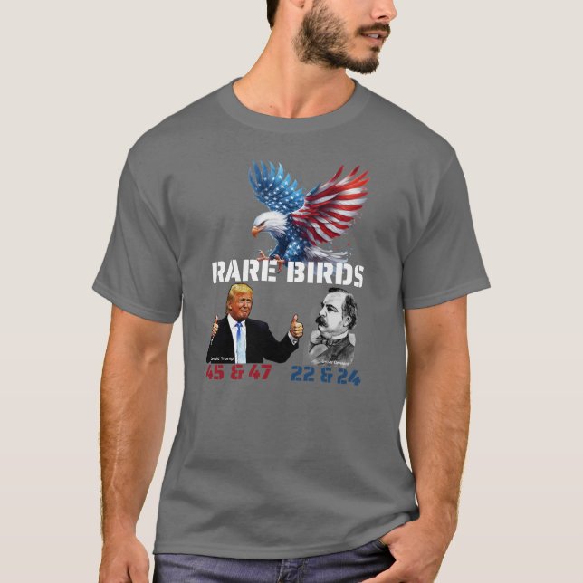 T-shirt Trump, Cleveland, "Rare Birds", Odeurs patriotique (Devant)