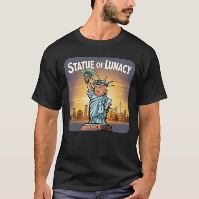 T-shirt Trump comme la "Statue du Désert" (Devant)