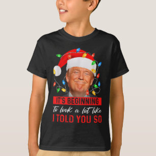 T-shirt Trump commence à avoir l'air beaucoup comme je vou