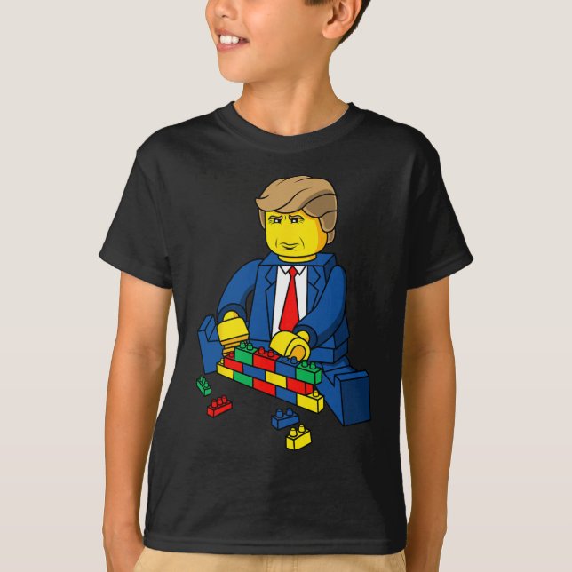 T-shirt Trump Construit Un Mur T Chemise (Devant)