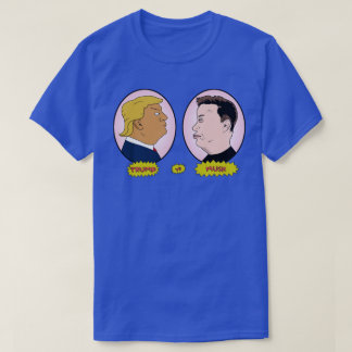 T-shirt Trump contre Musk Beavis et Butthethead Parody Elo