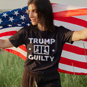 T-shirt Trump coupable