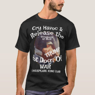 T-shirt Trump Crée Émeute Libère Saucisses Chaudes Guerre