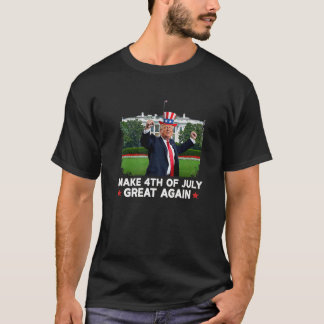 T-shirt Trump Daddy Home Rendez 4 juillet sa grandeur avan
