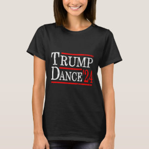 T-shirt Trump Dance 2024 Trump Vance Funny Poli Républicai