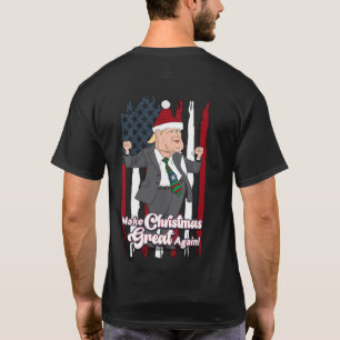 T-shirt Trump Dance Rendre Noël meilleur