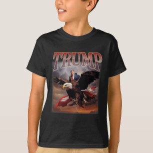 T-shirt Trump Eagle Président américain 2024 Reprendre l'A