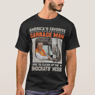 T-shirt Trump Élection 2024 Trump Garbage Man Vote Trump