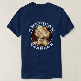 T-shirt Trump en feu "Carnage américain"