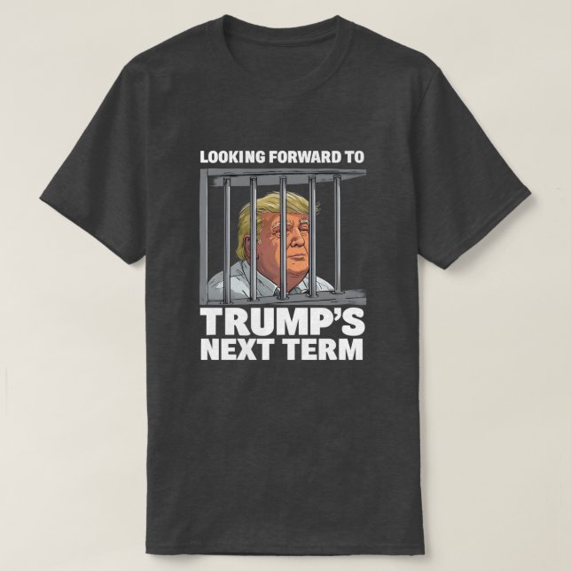 T-SHIRT TRUMP EN PRISON (Design devant)