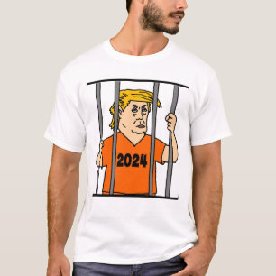 T-shirt Trump en prison contre Trump