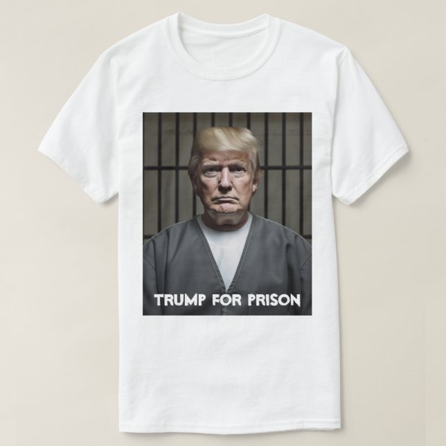 T-shirt Trump en prison Trump en prison (Design devant)