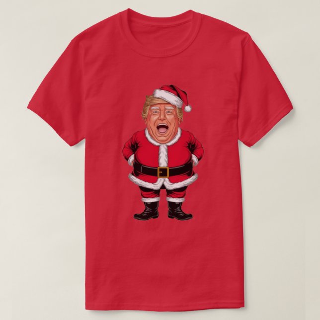 T-shirt Trump en tant que Père Noël (Design devant)