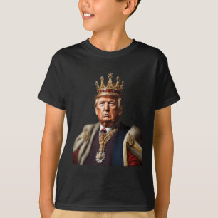 T-shirt Trump Est Le Roi Longtemps Vivant Le Roi Américain