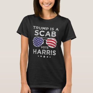 T-shirt Trump est un Briseur de Grève Votez Harris 2024