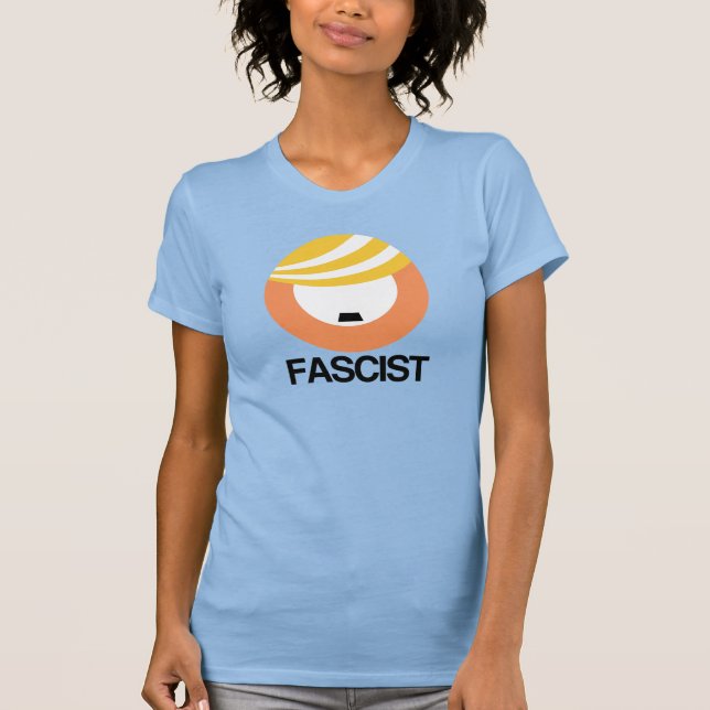 T-shirt Trump est un fasciste (Devant)