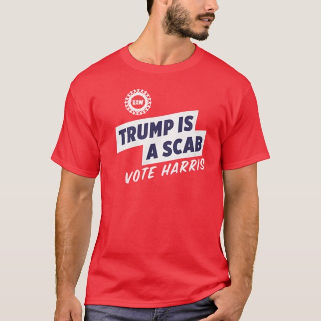 T-shirt trump est un poignet (Devant)