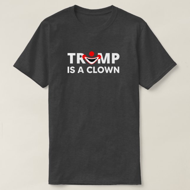 T-SHIRT TRUMP EST UNE CLOCHE (Design devant)