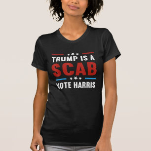 T-shirt Trump Est Une Plaie Votez Harris Élection 2024