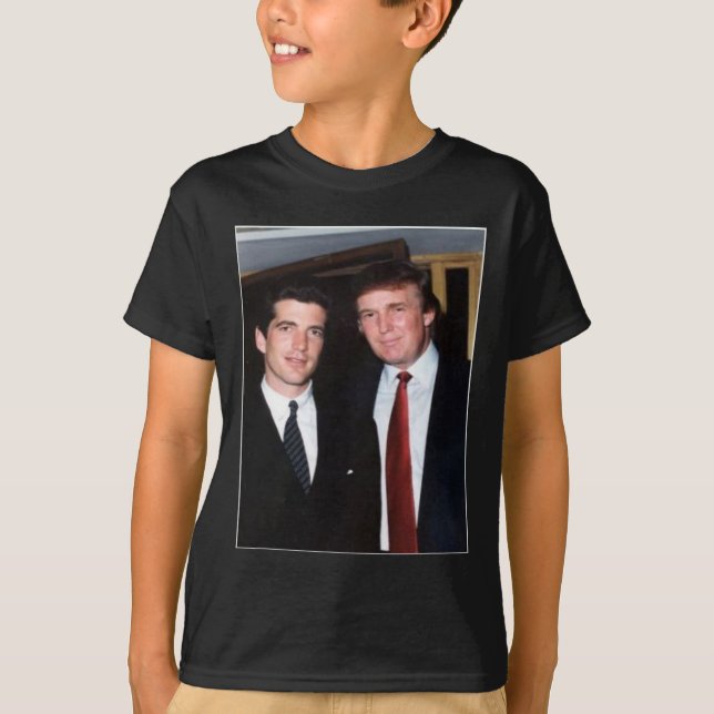 T-shirt Trump Et Jfk Anonymes (Devant)