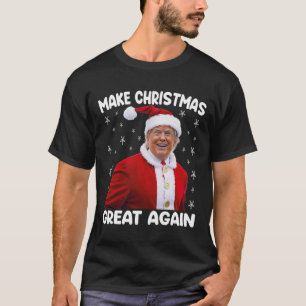 T-shirt Trump et Père Noël Trump