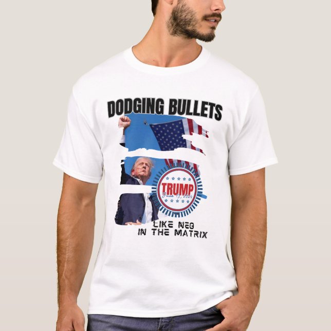 T-shirt Trump et ses balles (Devant)