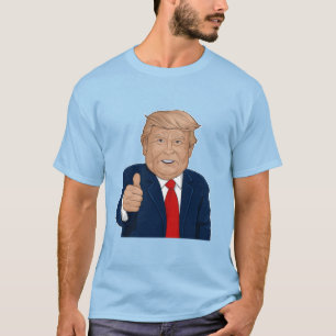 T-shirt Trump et ses pouces audacieux