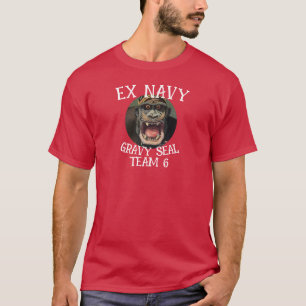 T-shirt Trump Ex Marine Éléphant Sceau Livre Télé-Réalité