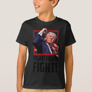 T-shirt Trump Fight Fight Fight