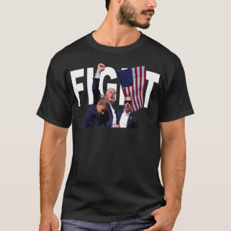 T-shirt Trump Fight Fight Fight