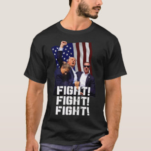 T-shirt Trump Fight Fight Fight