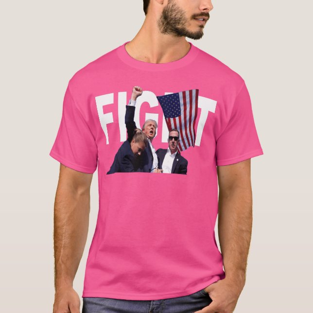 T-shirt Trump Fight Fight Fight (Devant)